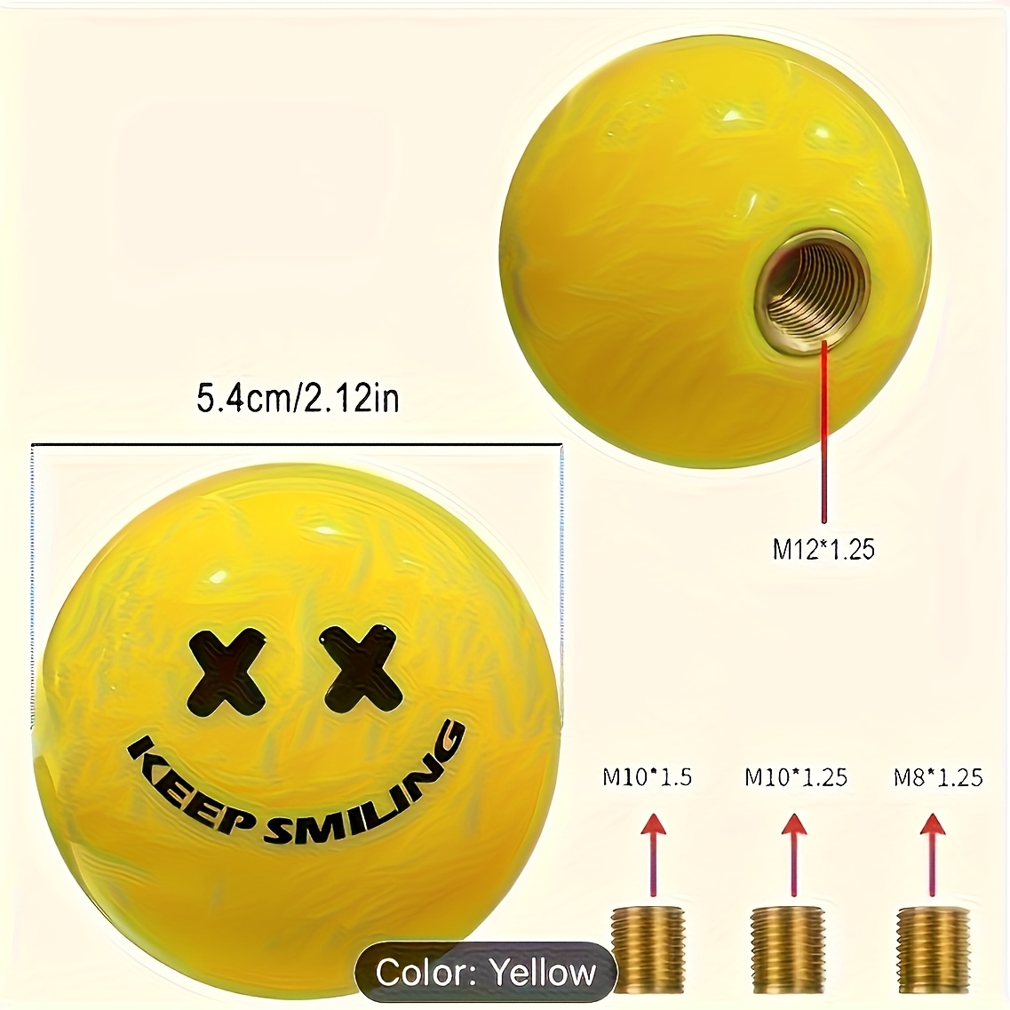 Keep Smiling Yellow & Black Ge - đánh giá và giá Interior Design Product