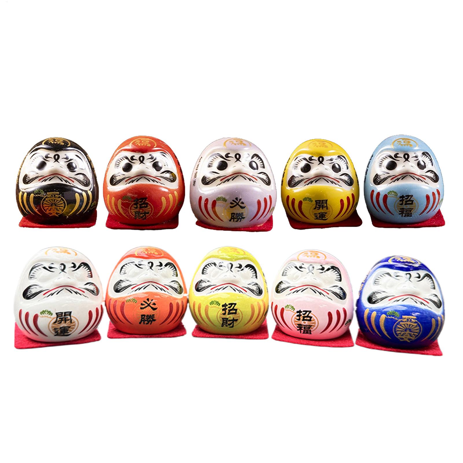 Japanese Ceramics Daruma Doll  - đánh giá và giá Interior Design Japan