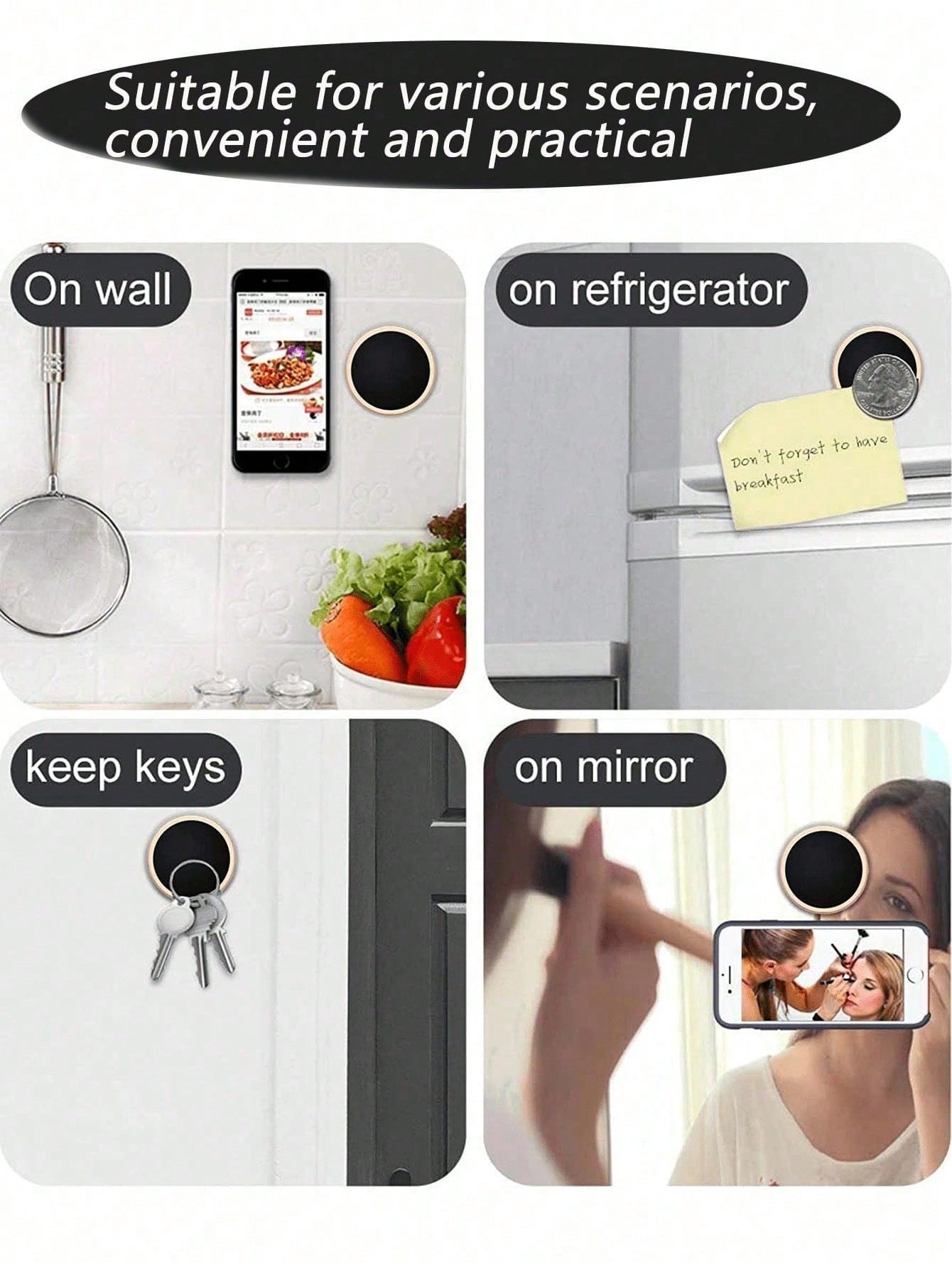 1/2 Round Magnetic Car Phone H - đánh giá và giá Interior Design Visualizer