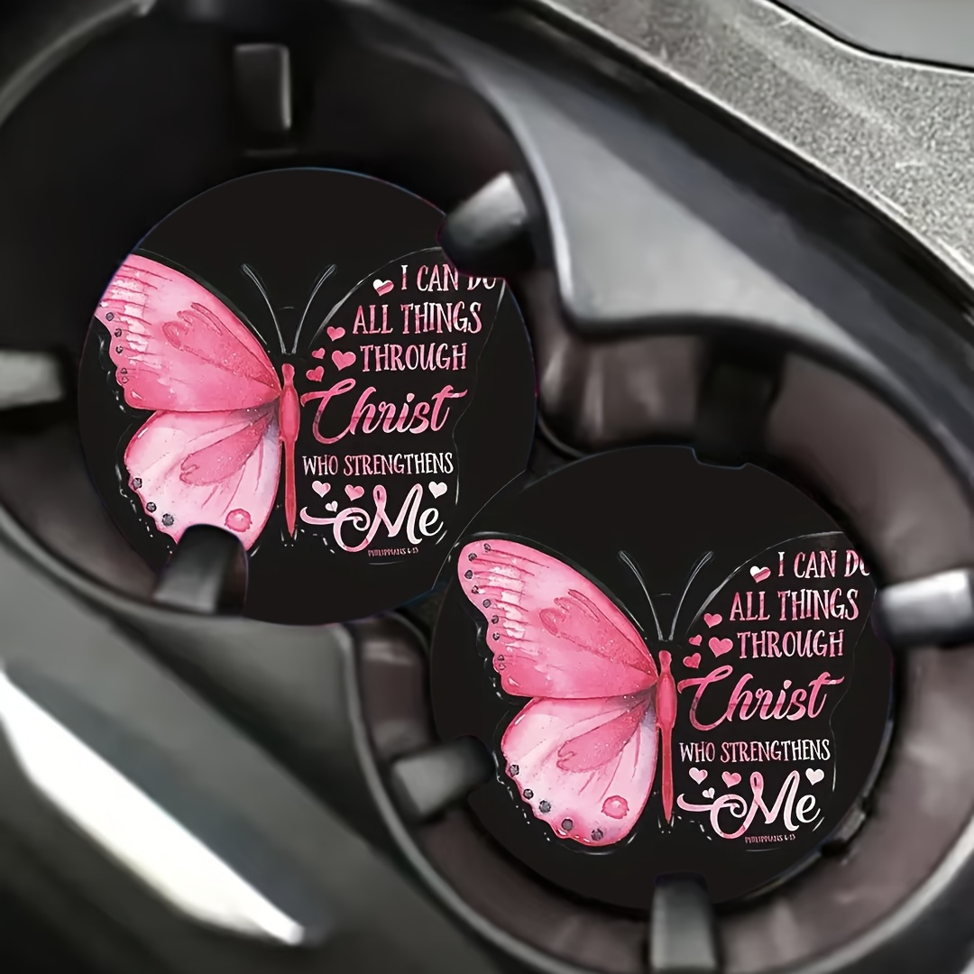 Cup Holder Coasters - Butterfl - đánh giá và giá Interior Design Quotes