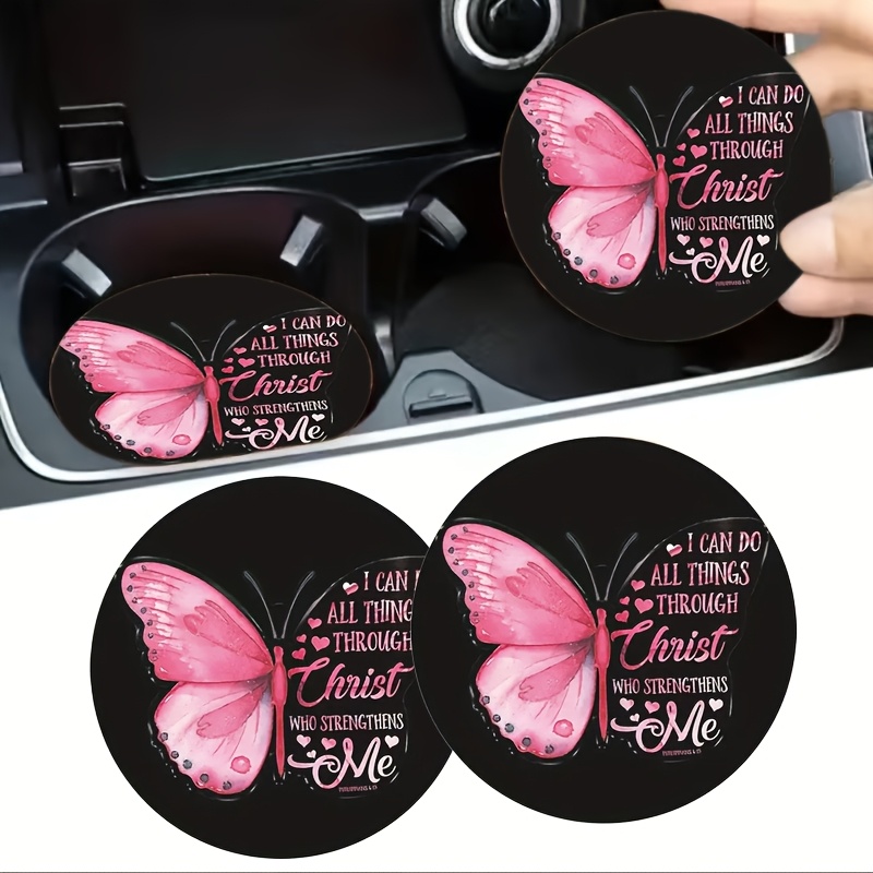Cup Holder Coasters - Butterfl - đánh giá và giá Interior Design Quotes