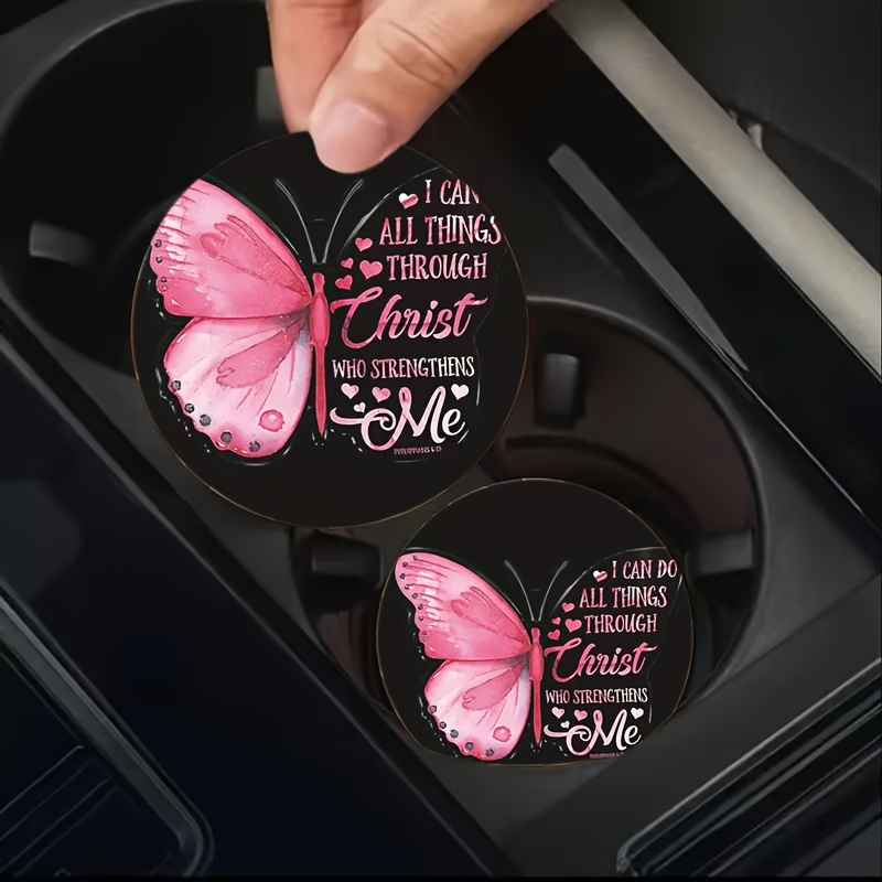 Cup Holder Coasters - Butterfl - đánh giá và giá Interior Design Quotes