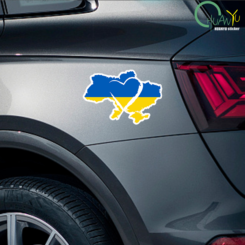 Sign Car Sticker Ukraine Sunfl - đánh giá và giá Interior Design Quotes