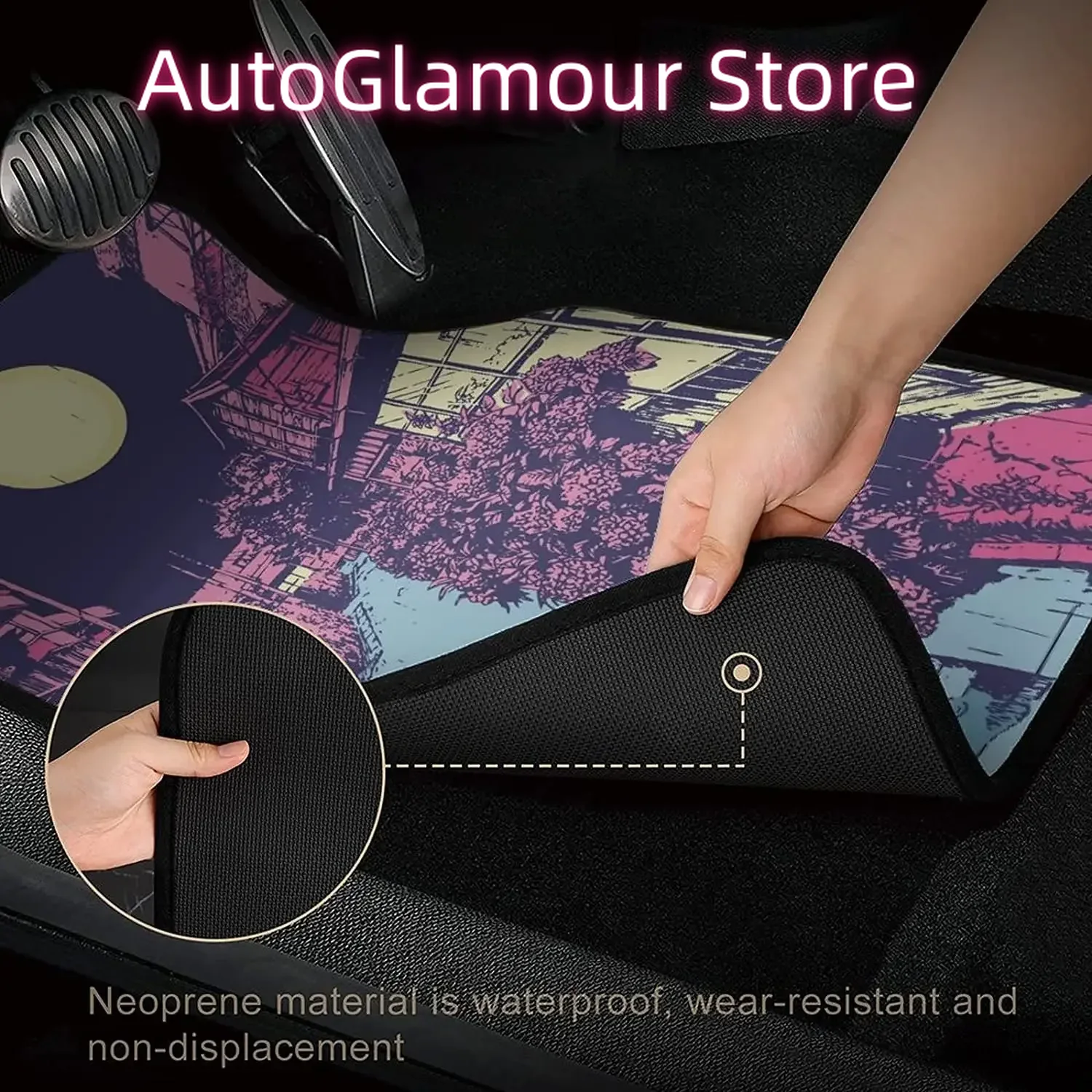 Kawaii Cat Vaporwave Japan Car - đánh giá và giá Interior Design Japan