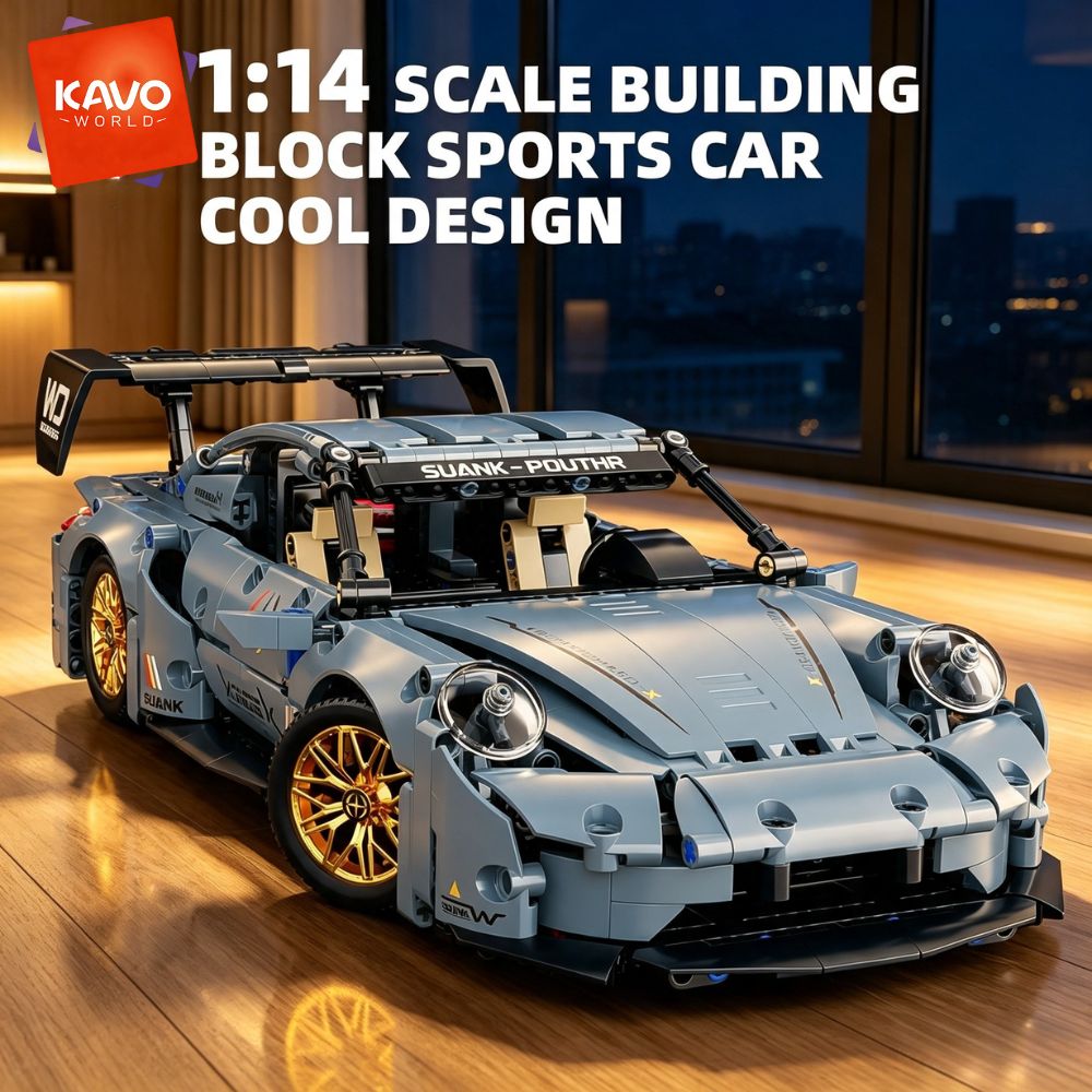 KAVOWORLD 973pcs Cool Toys Bui - đánh giá và giá Interior Design Build