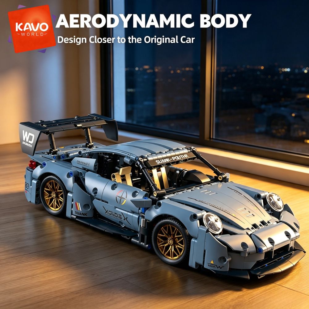 KAVOWORLD 973pcs Cool Toys Bui - đánh giá và giá Interior Design Build