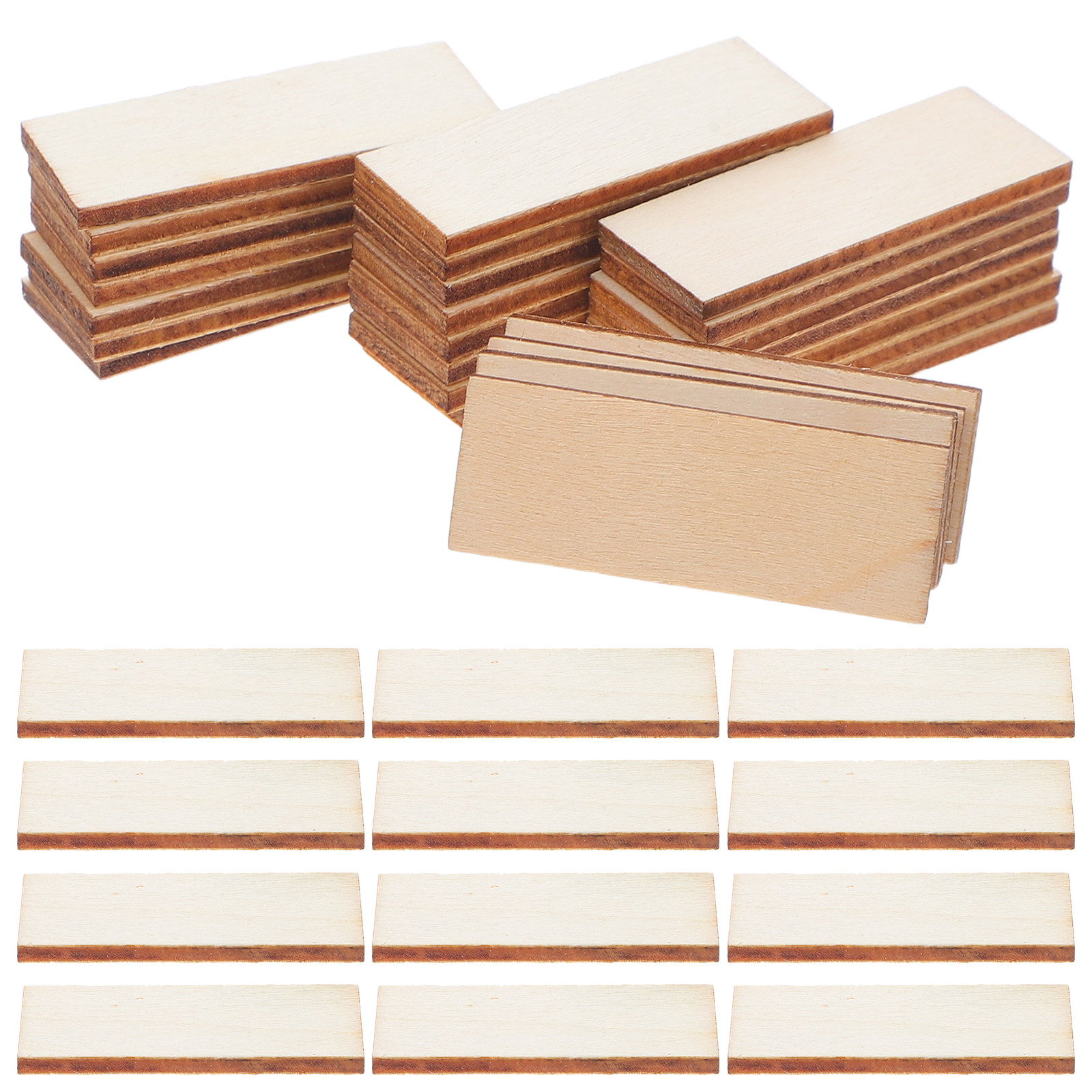 100Pcs Miniature Wooden Floorb - đánh giá và giá Interior Design Build